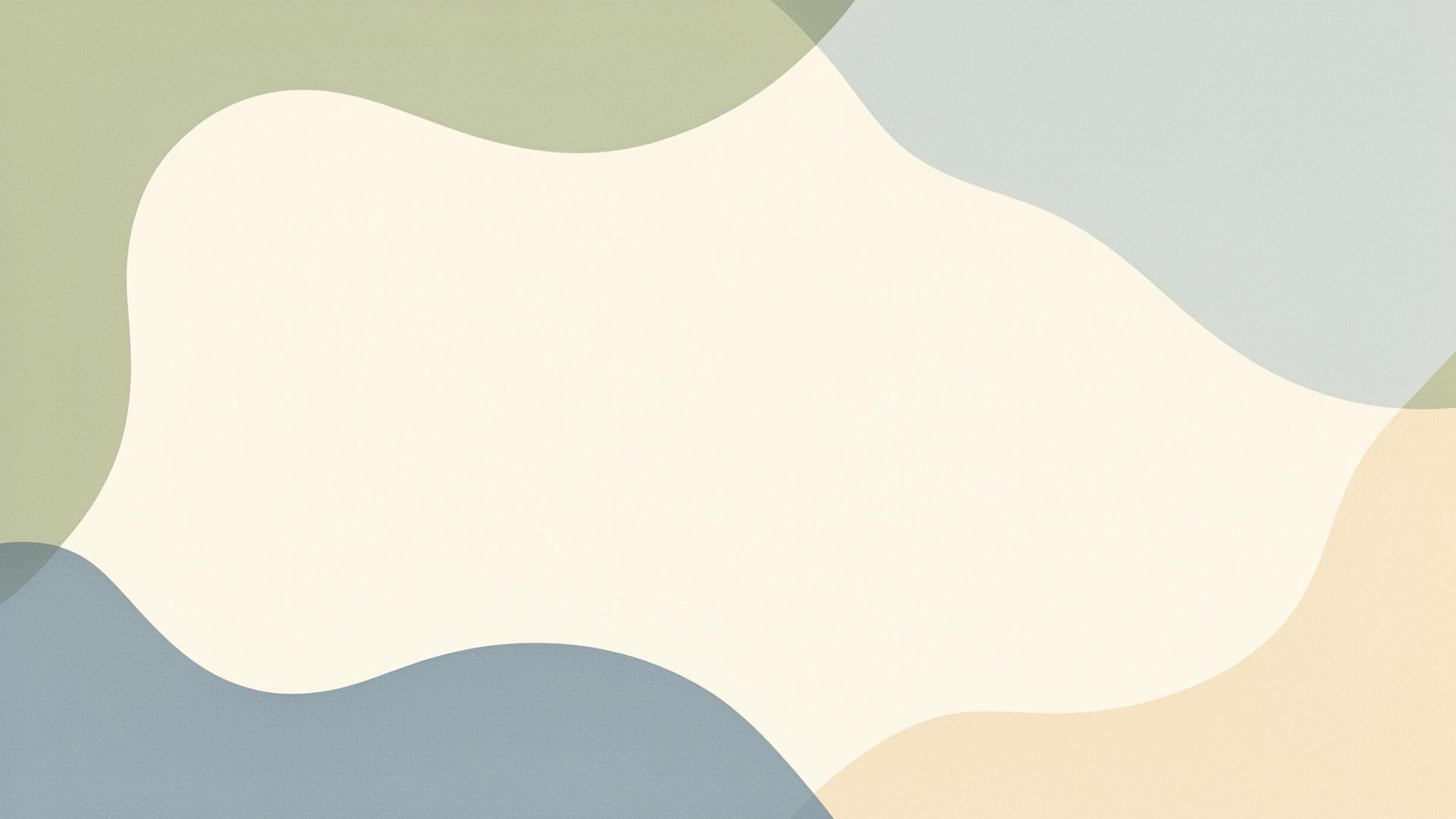 Calm abstract wellness illustration